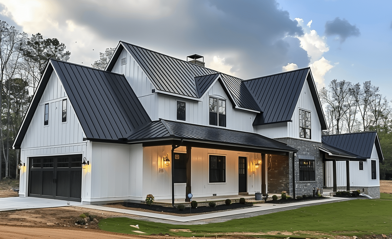 Custom designed Reclaimed Co Barndominium featuring innovative construction elements for modern, sustainable living.