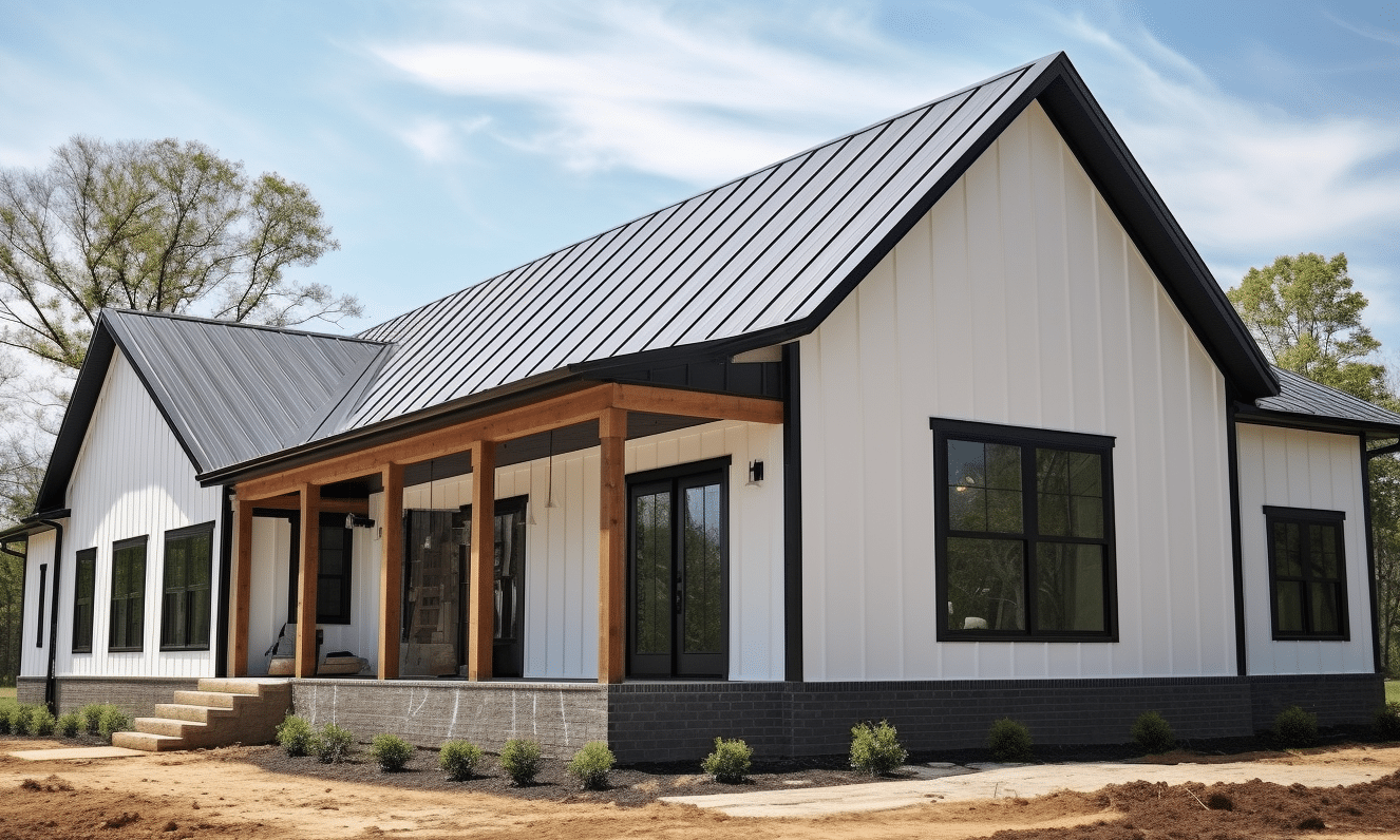 Fire-safe barndominium by Woodville Homes Inc.