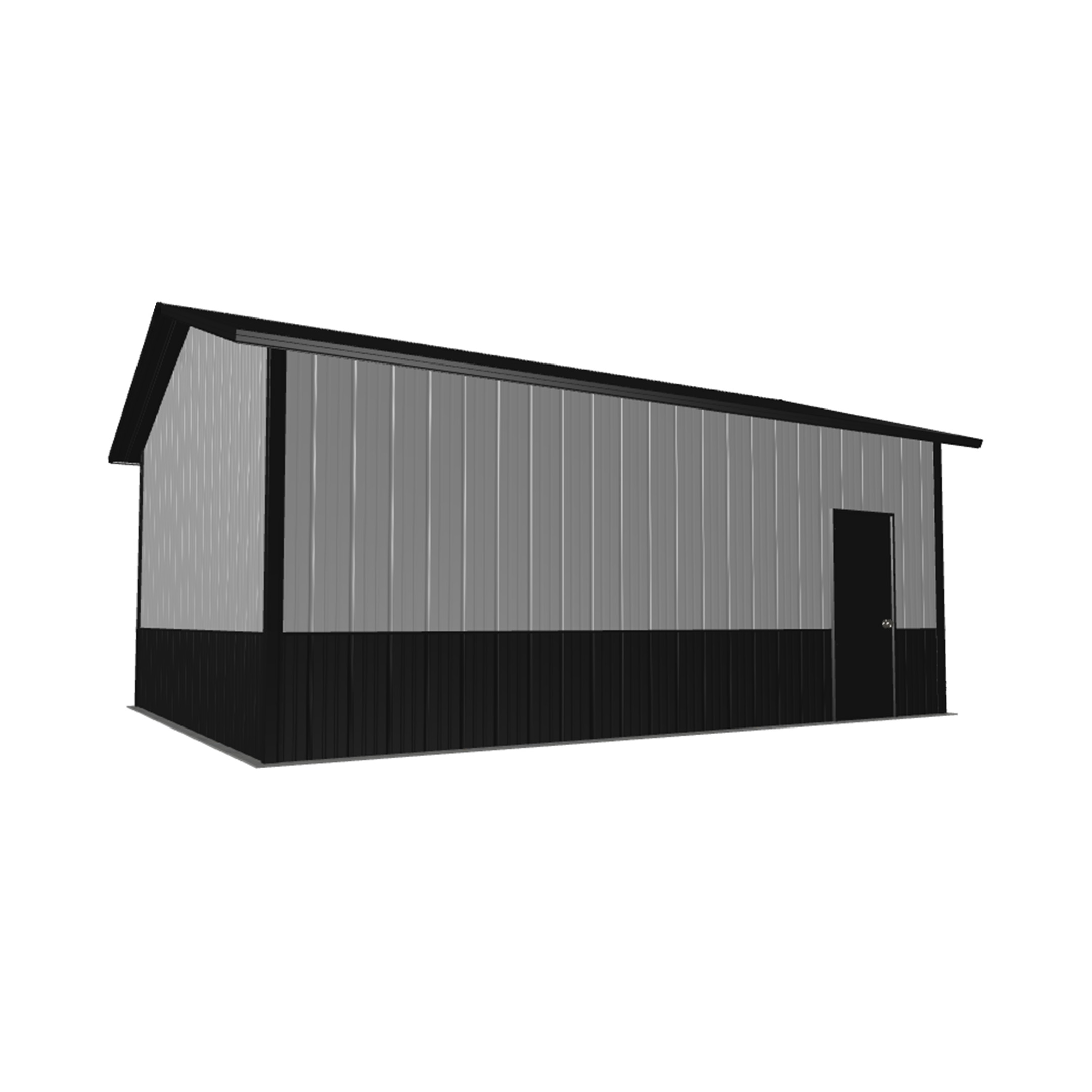 20x24x10 pole barn kit featuring durable materials and versatile design for agricultural and storage needs.