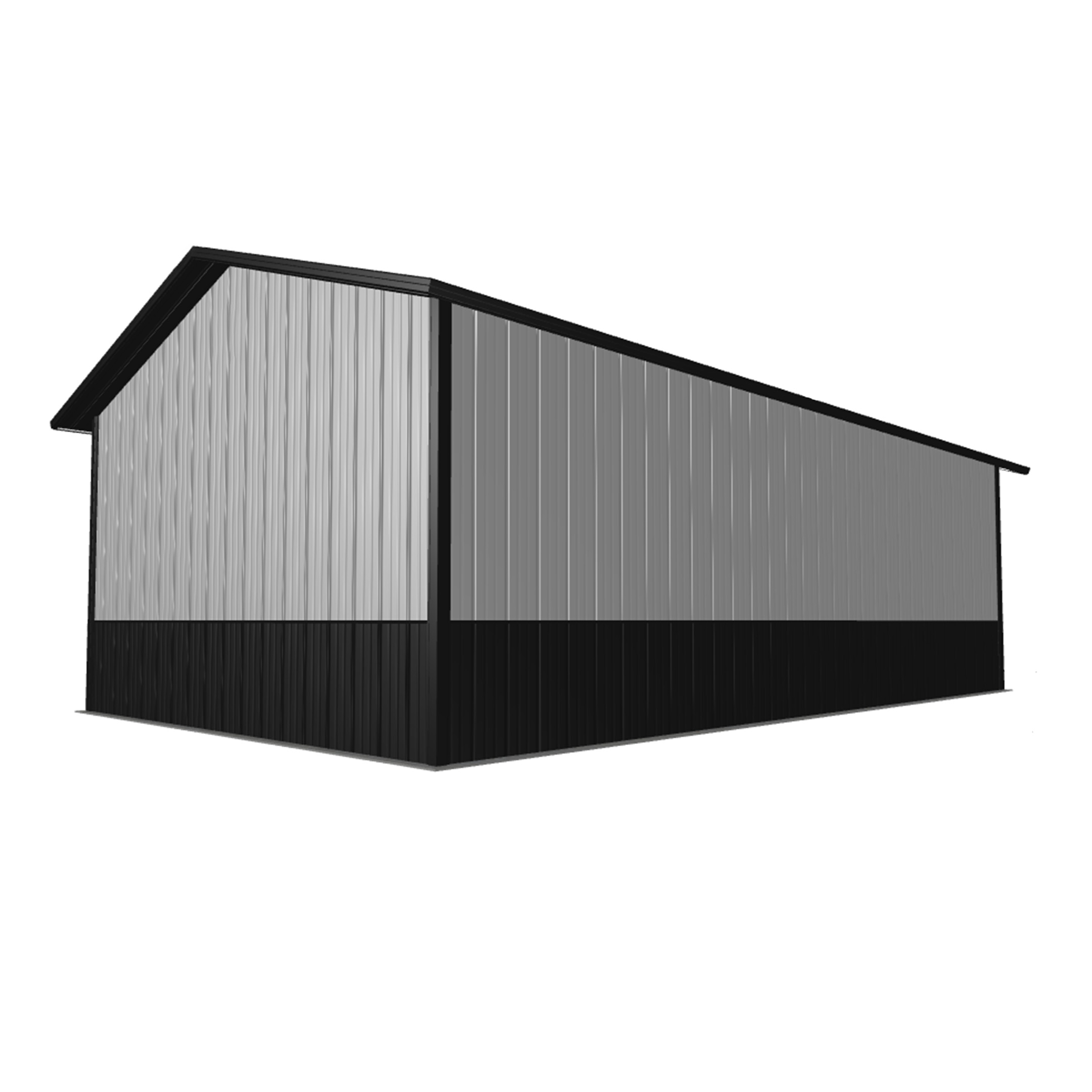 Pole barn kit 20x30x10 featuring a sturdy design for versatile storage and workspace solutions. Ideal for barns and workshops.