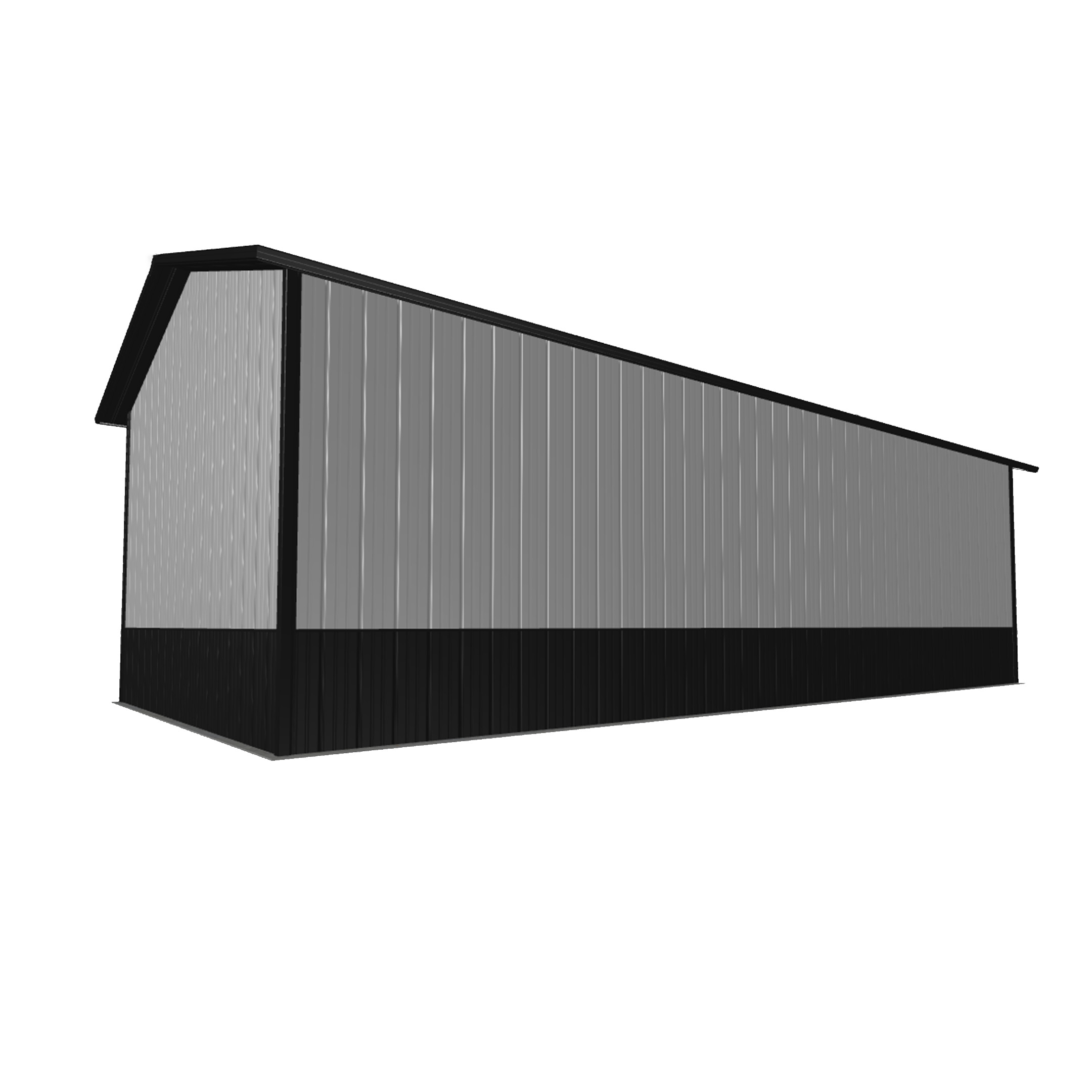 Pole barn kit 20x40x12 showcasing a spacious outdoor structure ideal for storage, workshops, or agricultural use.