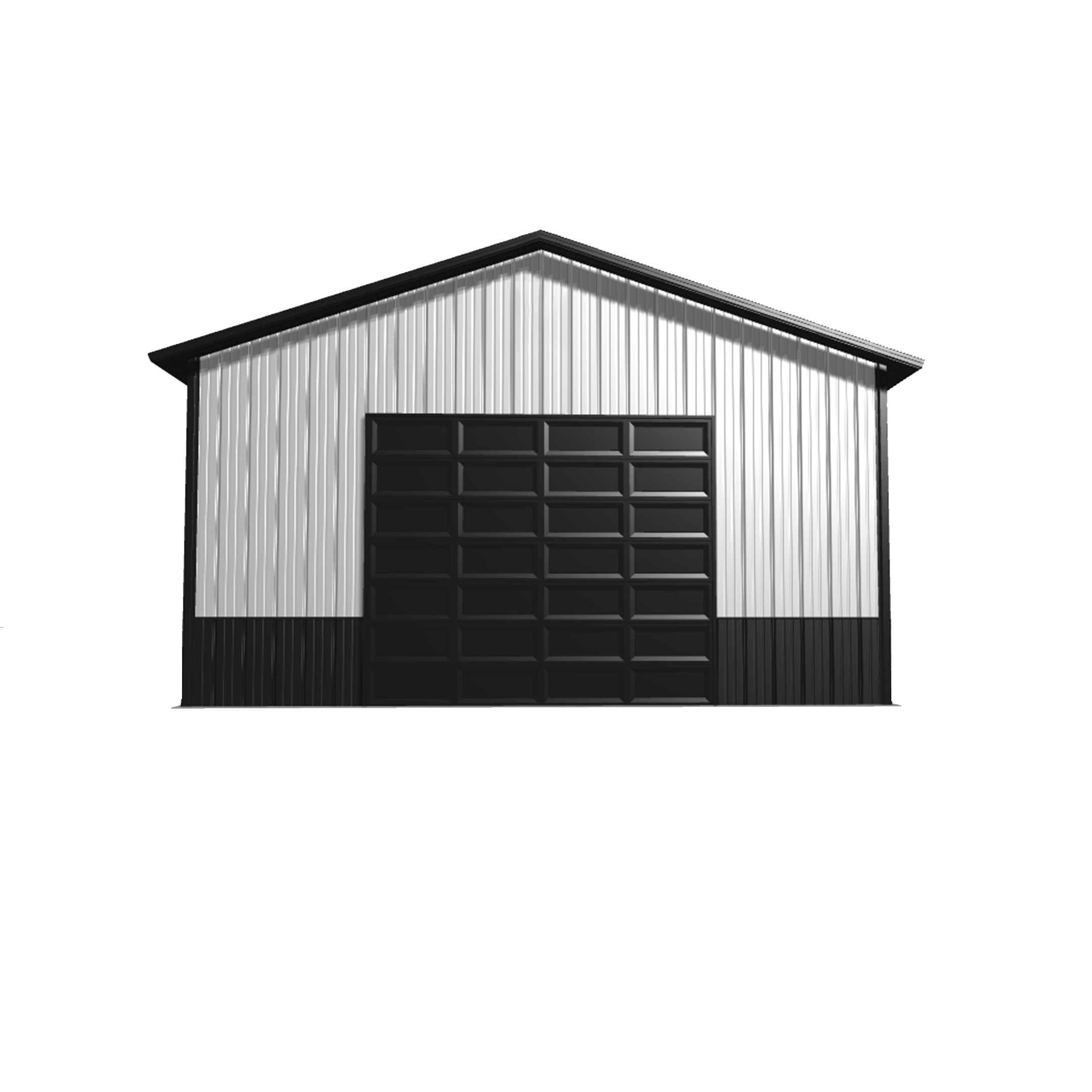 Pole barn kit 24x36x12 design featuring a spacious layout ideal for agricultural or recreational use.