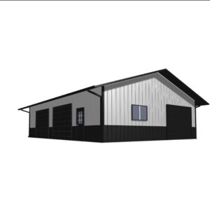 30x40x10 pole barn kit featuring durable materials and versatile design for agricultural and storage needs. Ideal for custom builds.