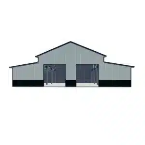 54x40 Steel Monitor Barn – Professional Workshop With Lean-to (Deposit)