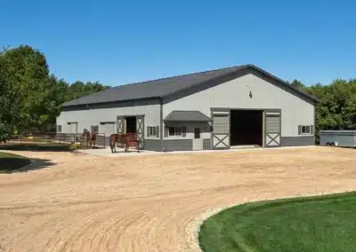100×60 Covered Riding Arena – Steel Frame – Ottawa, ON