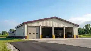 100x70 metal garage shop kit exterior in Oshawa Ontario