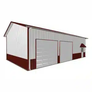 24x40x12 Metal Barn Kit - Hobby Farm Building (Deposit)