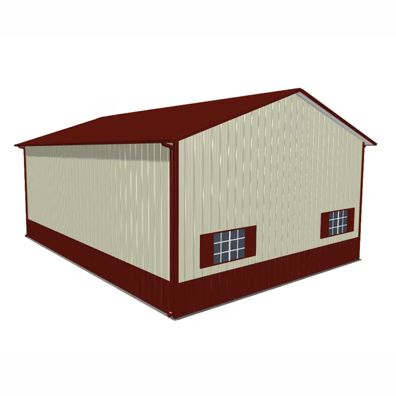 30x40x14 Metal Barn Kit - Equipment Storage (Deposit) - Image 2