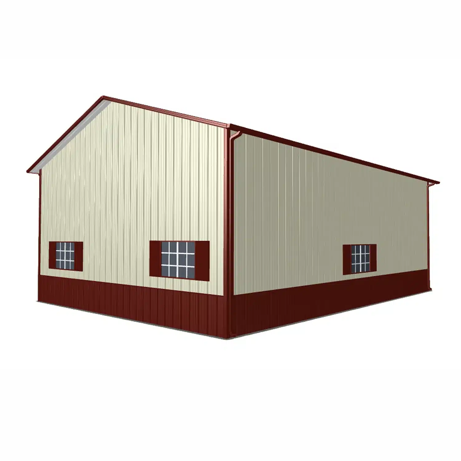 30x40x14 Metal Barn Kit - Equipment Storage (Deposit) - Image 3