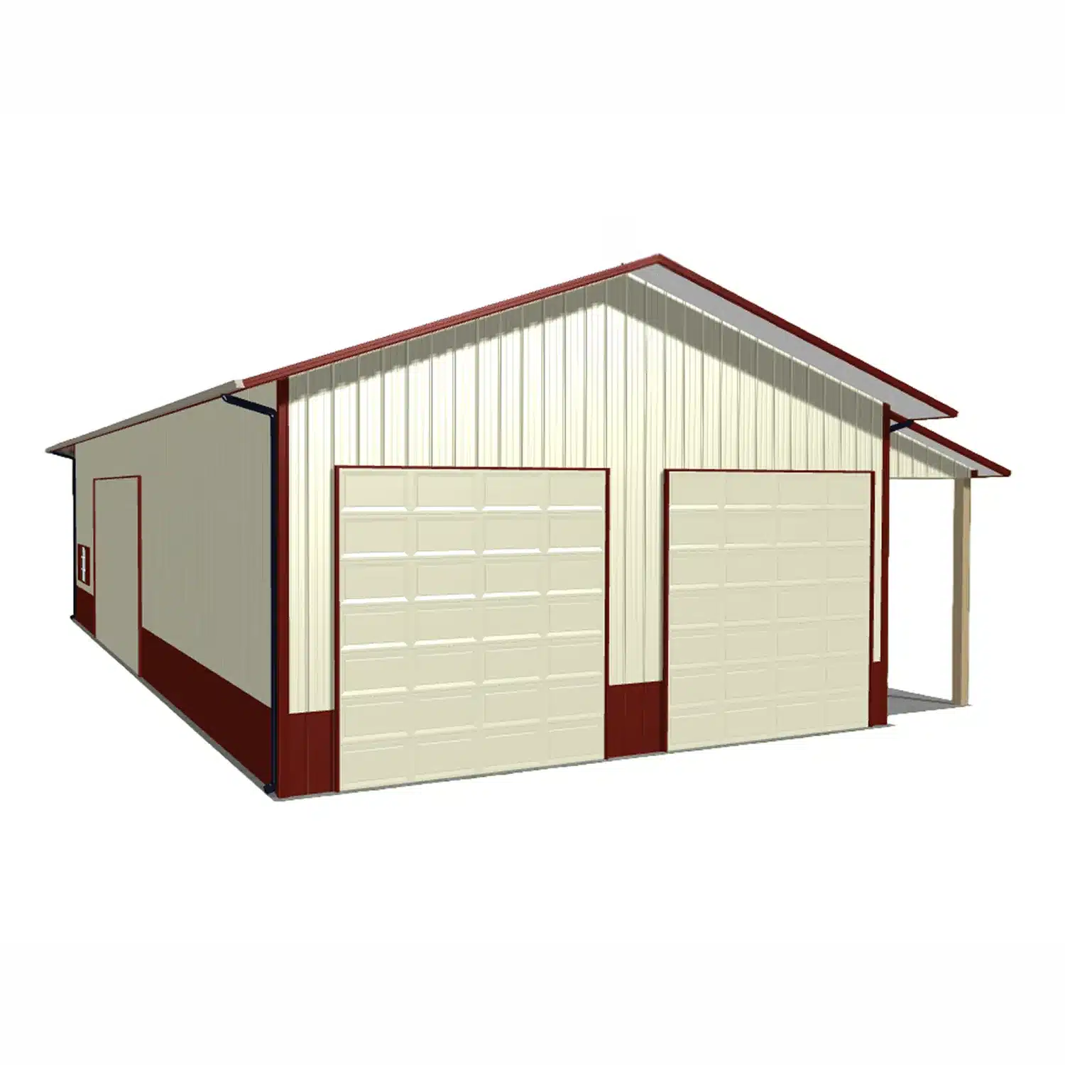 30x54x14 Metal Barn Kit - Farm Building (Deposit) - Image 5