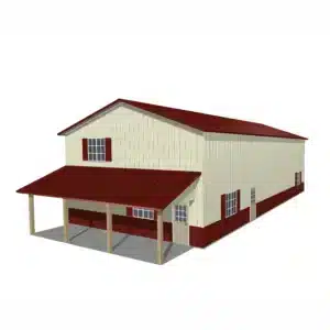 30x60x14 Metal Barn Kit - Farm Building (Deposit)