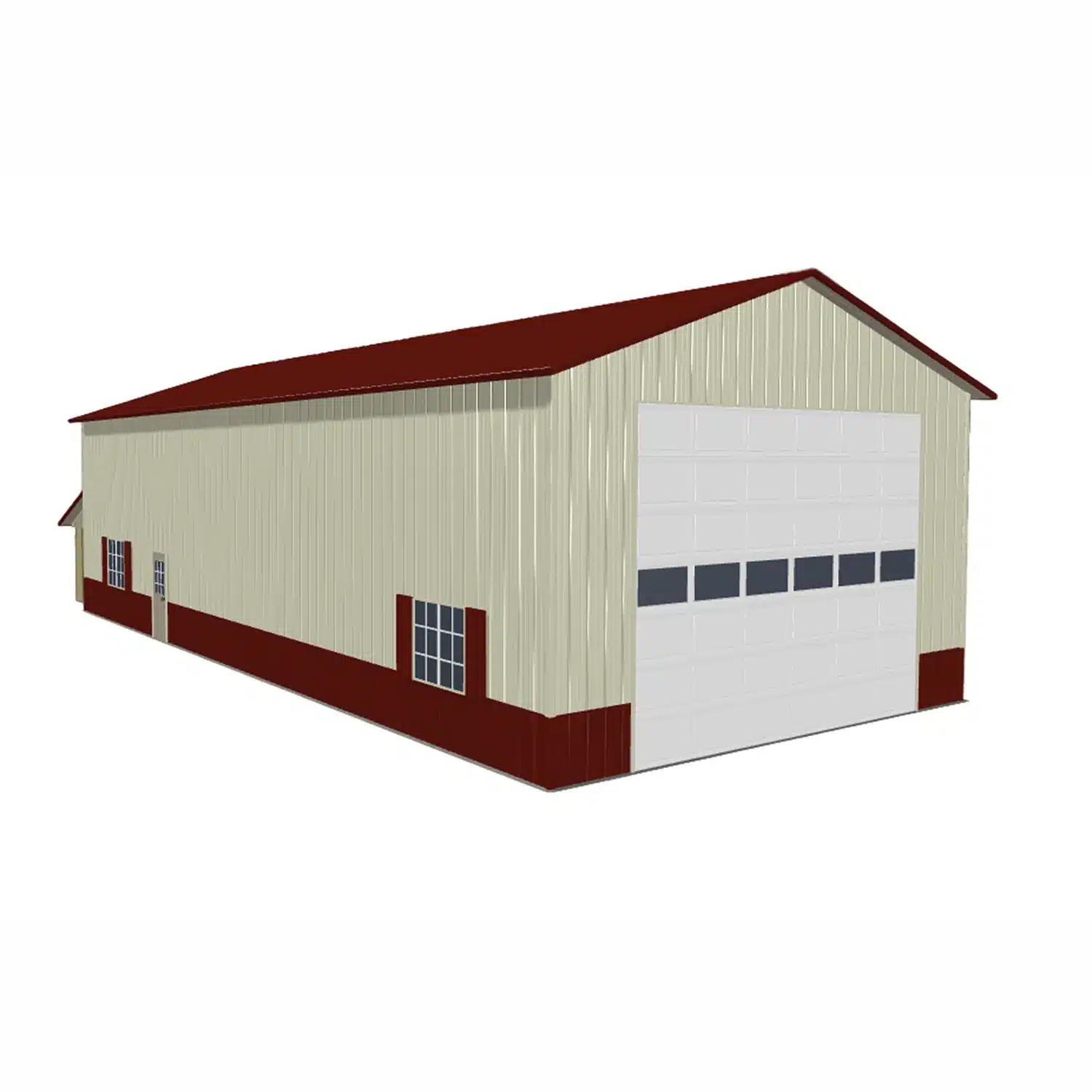 30x60x14 Metal Barn Kit - Farm Building (Deposit) - Image 2