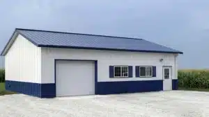 40x30 prefabricated metal office exterior in Brampton, Ontario