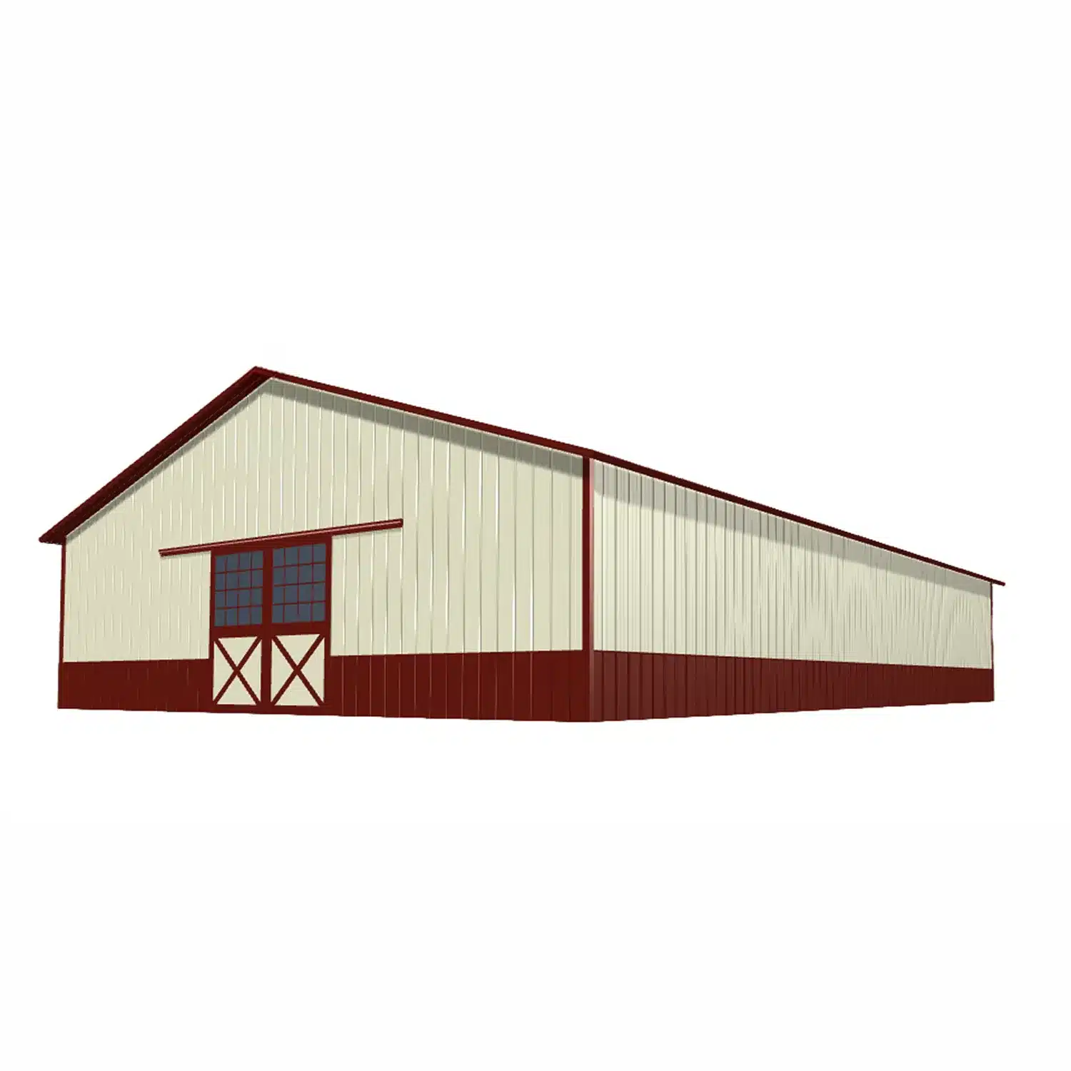 40x60x16 Metal Barn Kit - Farm Building (Deposit) - Image 3