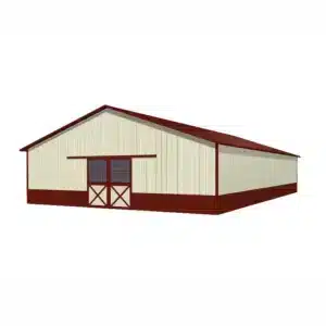 40x60x16 Metal Barn Kit - Farm Building (Deposit)