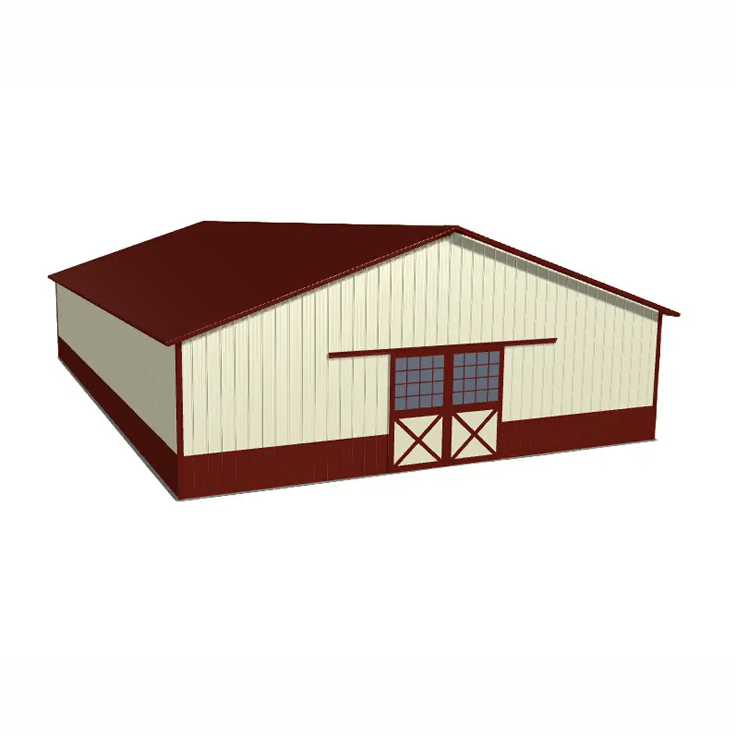 40x60x16 Metal Barn Kit - Farm Building (Deposit) - Image 7