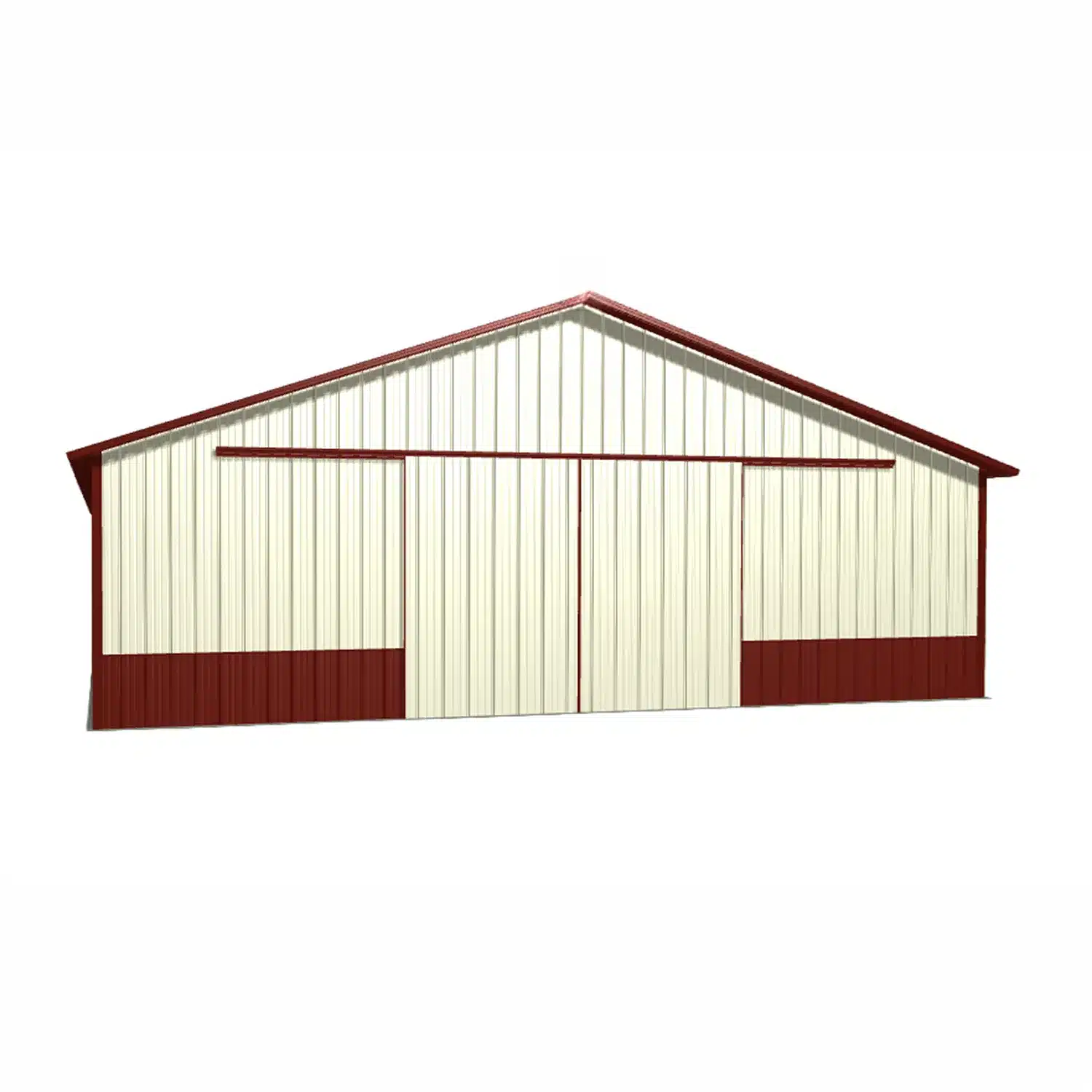 40x80x16 Metal Barn Kit - Farm Building (Deposit) - Image 7