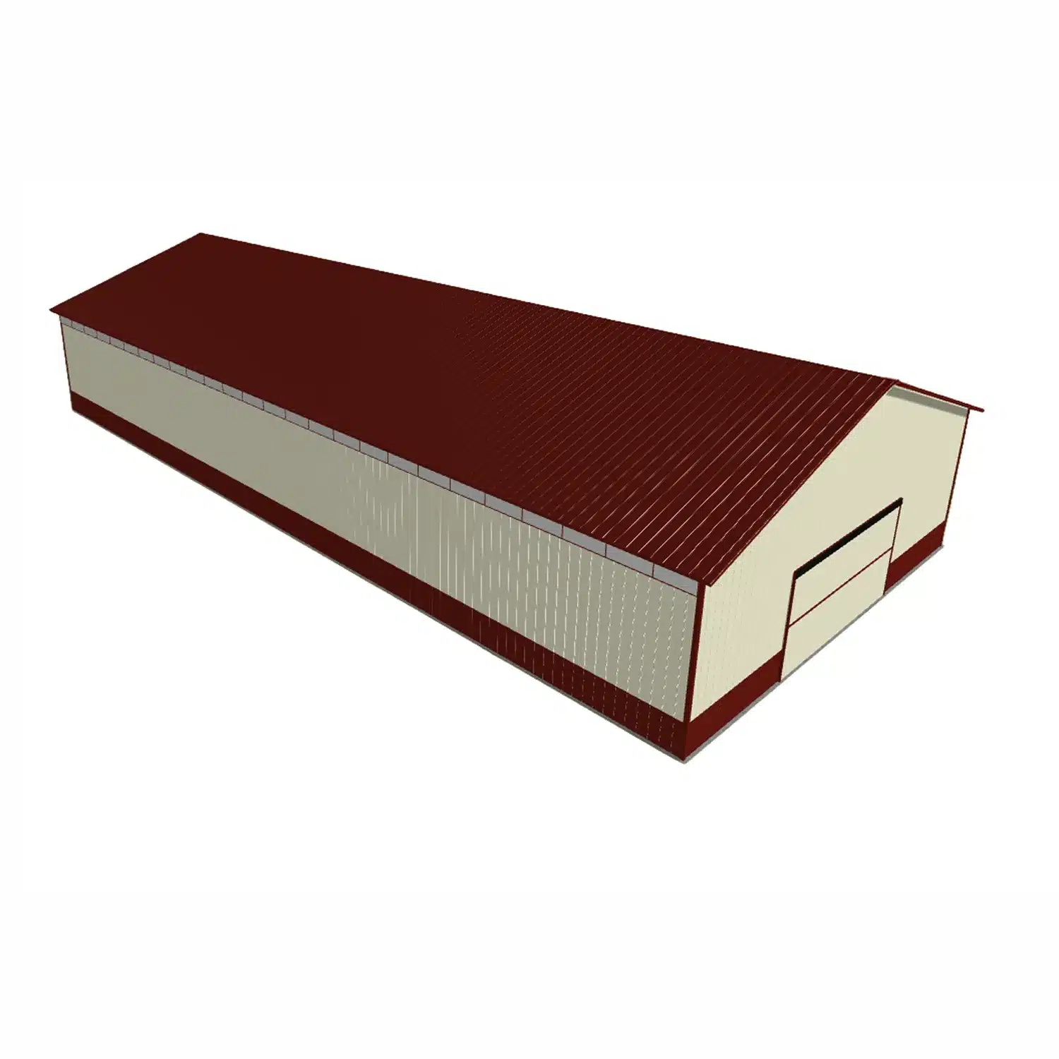 50x100x16 Metal Barn Kit - Agricultural Arena (Deposit) - Image 7
