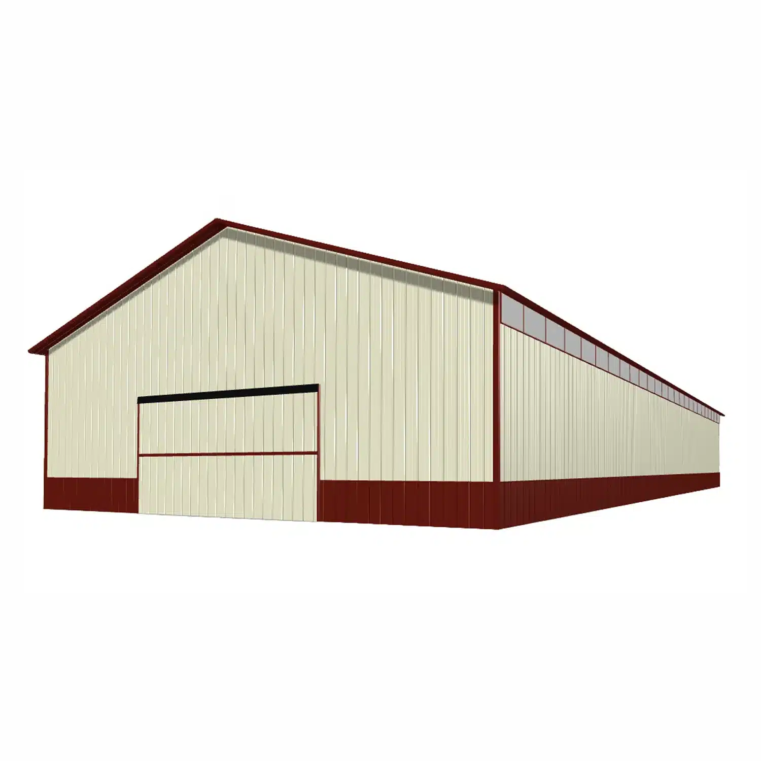 50x100x16 Metal Barn Kit - Agricultural Arena (Deposit) - Image 6