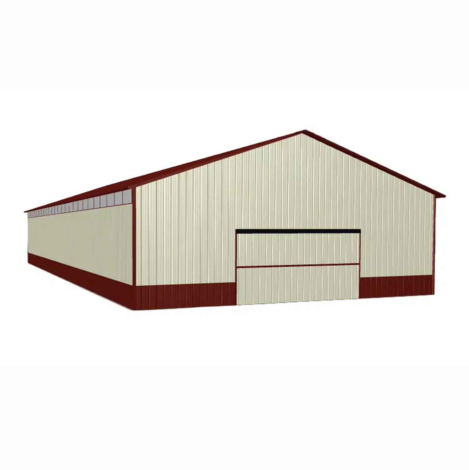50x100x16 Metal Barn Kit - Agricultural Arena (Deposit) - Image 4