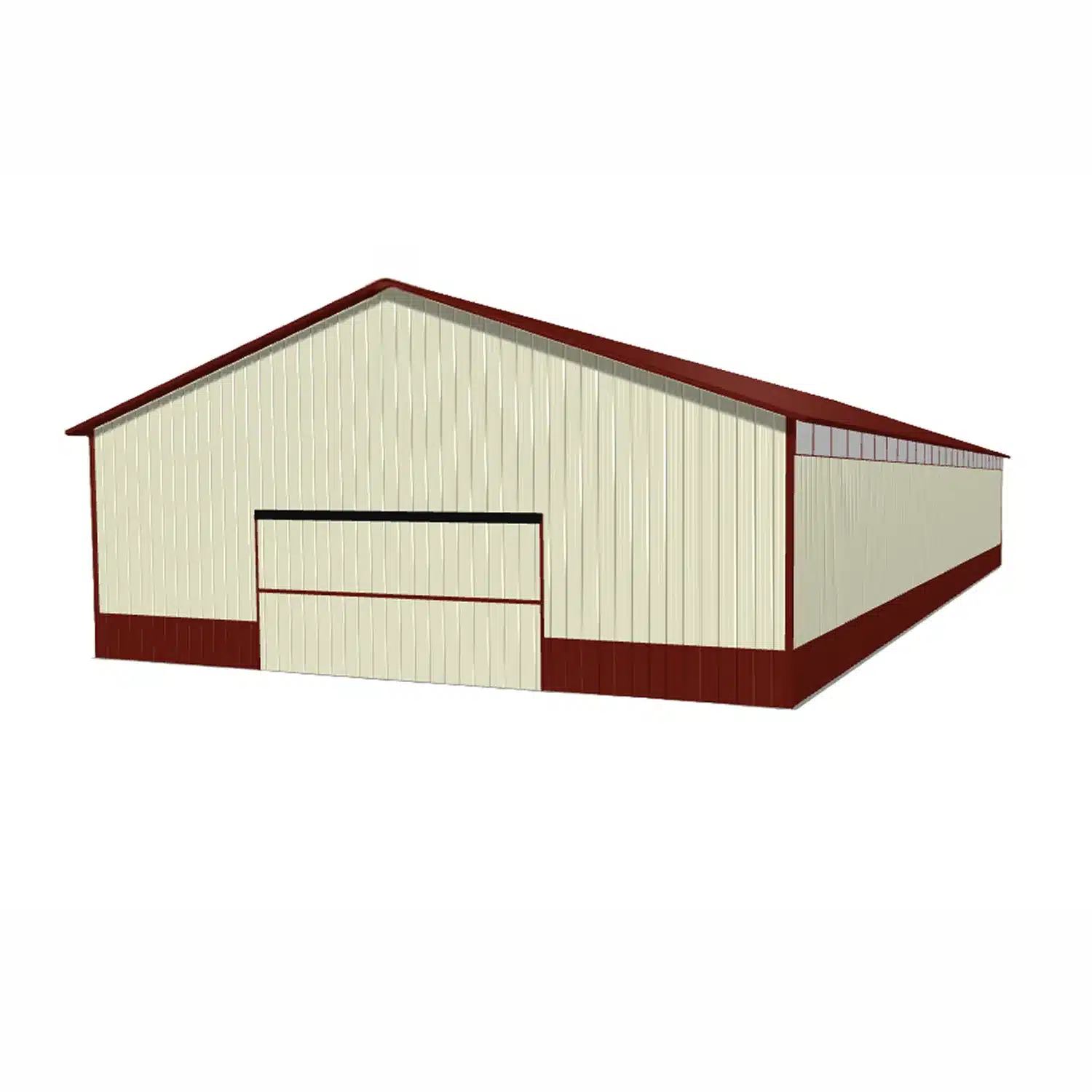 50x100x16 Metal Barn Kit - Agricultural Arena (Deposit) - Image 2