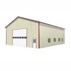 50x40x14 Metal Barn Kit - Equipment Storage (Deposit)