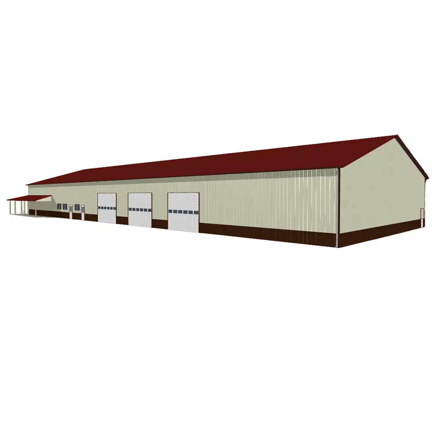 70x180x10 Metal Barn Kit - Industrial Storage Arena (Deposit) - Image 7