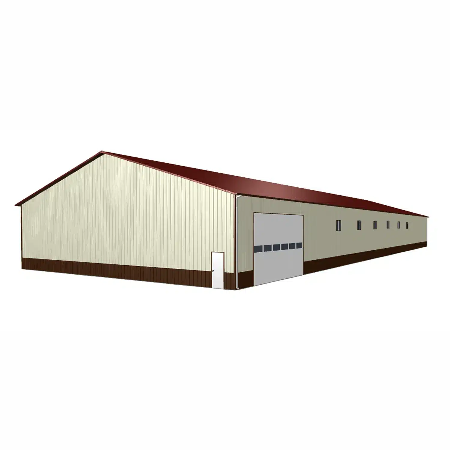 70x180x10 Metal Barn Kit - Industrial Storage Arena (Deposit) - Image 5